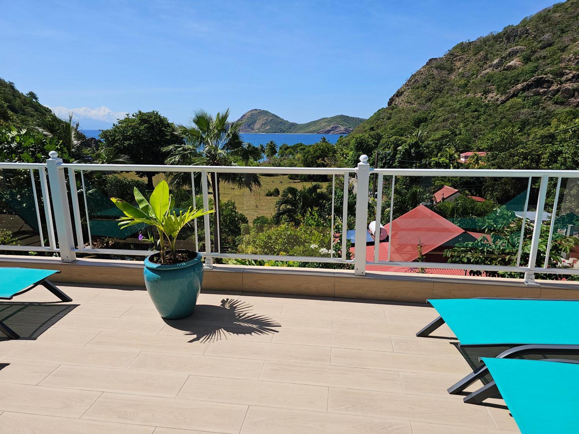 Villa Celyote - Haut De Villa, Vue Mer, A 150M De La Plage Anse Figuier Terre-De-Haut Buitenkant foto